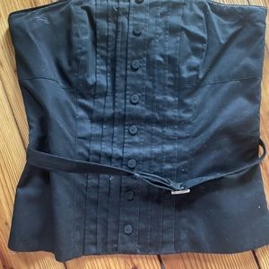 White House Black Market Bustier Top